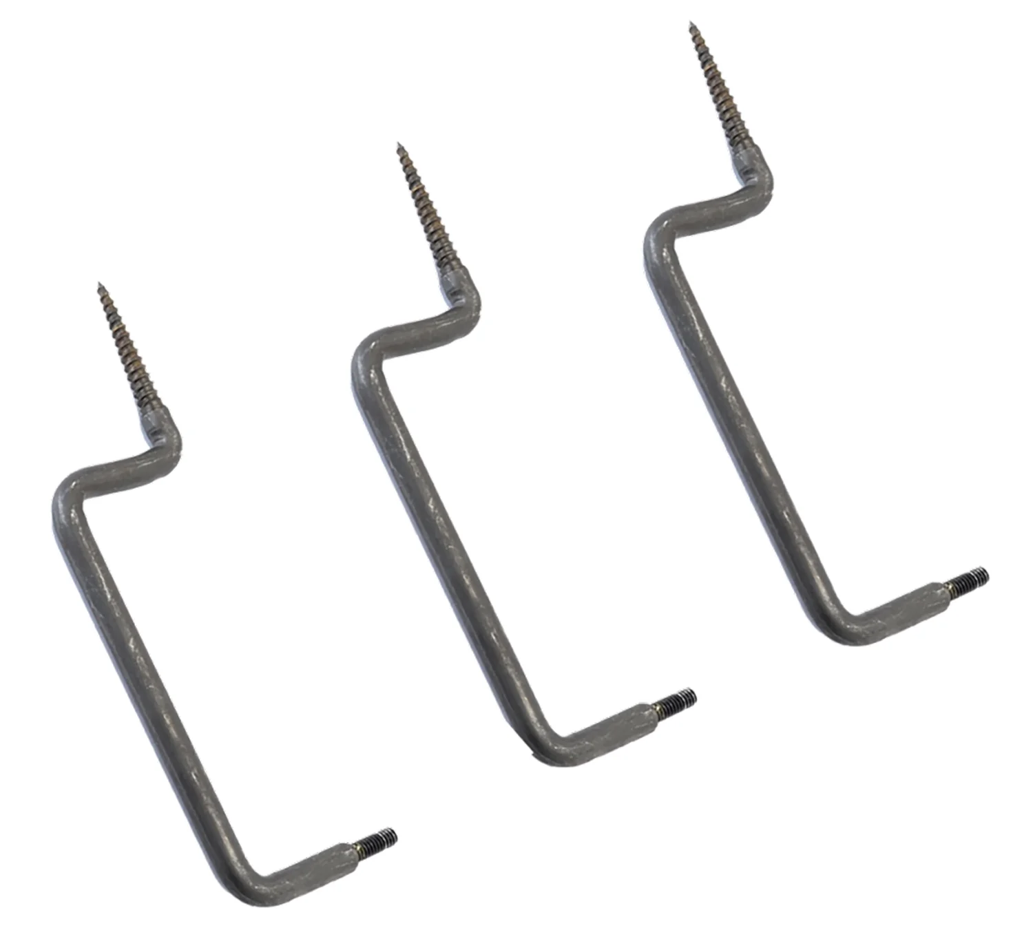 Stealth Cam STCTS3PK Tree Screw Mounts Compatible With 1/4"-20 thread adapter Black 3 Per Pkg