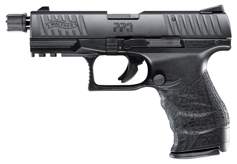 PPQ 22lr 4" Blk Tactical w/adpt 12rd