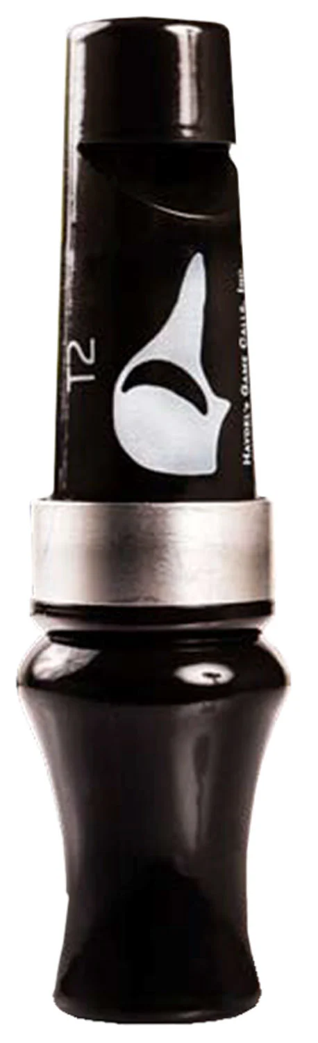 Haydel's Game Calls T2 5-N-1 Open Call Blue-Winged/Cinnamon Teal Sounds Attracts Ducks Black Acrylic