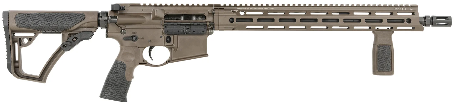 Daniel Defense 0212802338067 DDM4 V7 *CO Compliant 5.56x45mm NATO 16" No Magazine Cerakote 6 Position w/SoftTouch Overmolding Stock