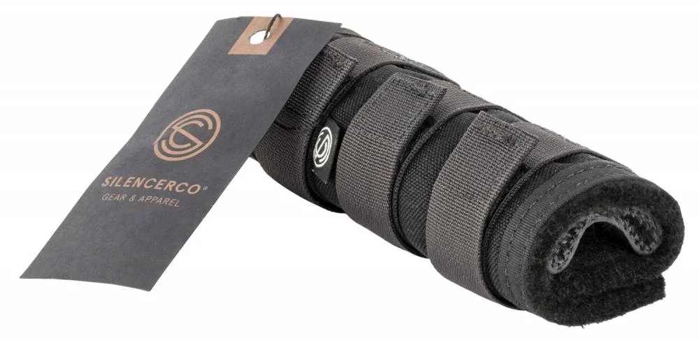 SILENCERCO SUPPRESSOR COVER 6" BLACK HIGH TEMPERATURE