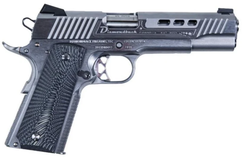 DB1911 Custom 45ACP 5" SS Novak 3/8Rd