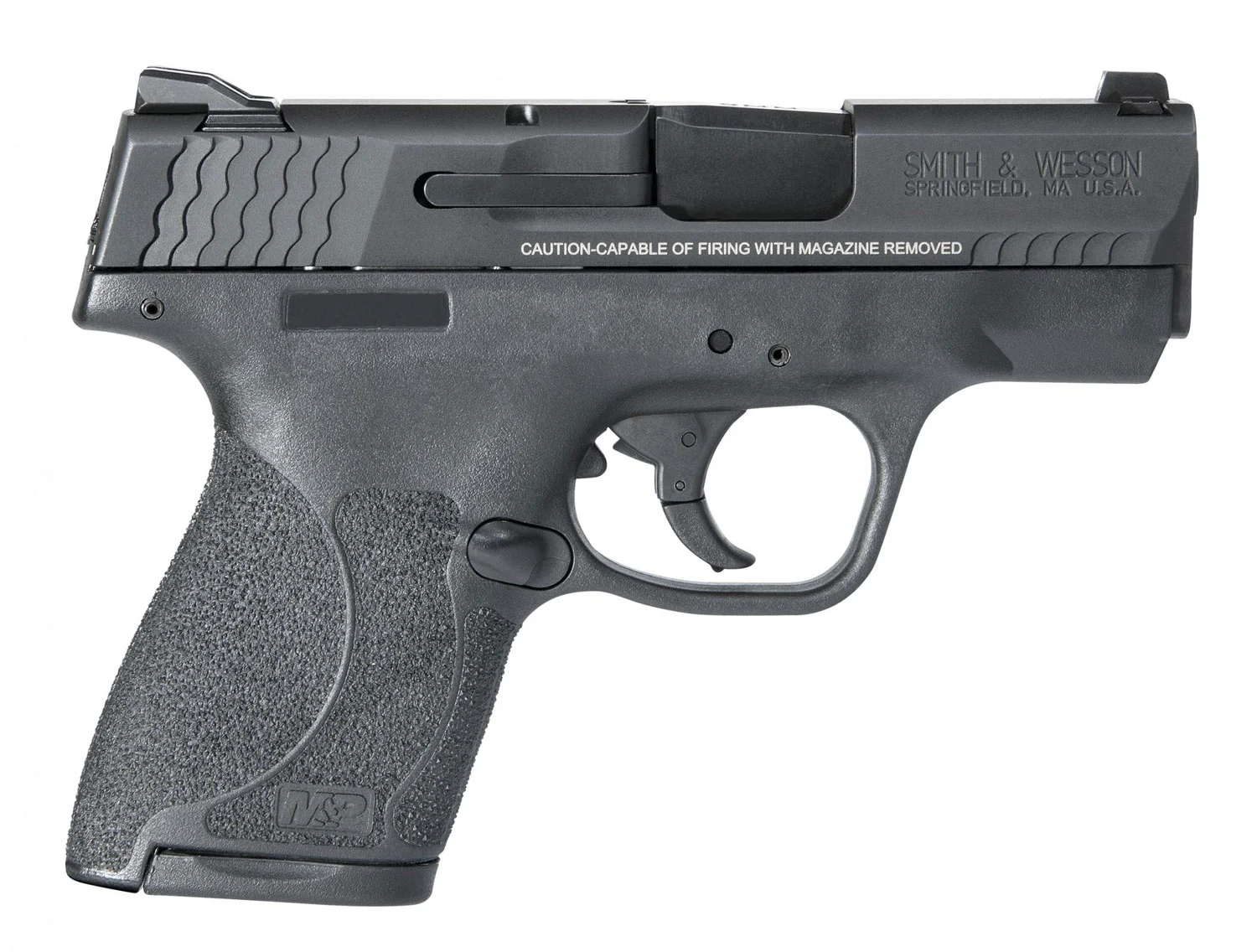 Smith & Wesson LE 11816 M&P 40 Shield M2.0 40 Smith & Wesson (S&W) Double MS TNS 3.1" 6+1/7+1 Black Polymer Grip/Frame Black Armornite Stainless Steel Slide