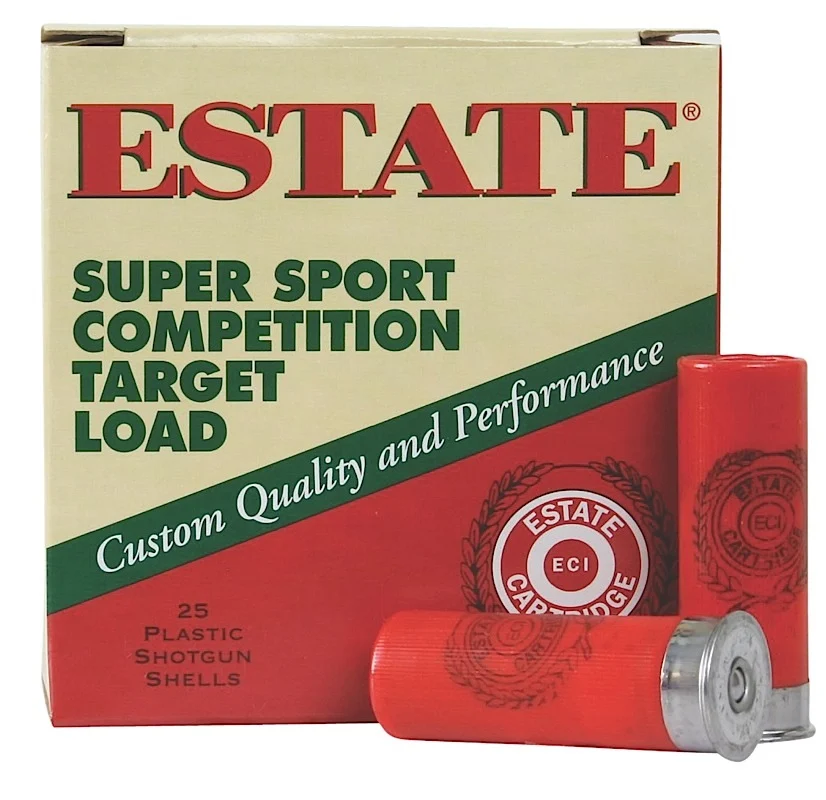 Estate Cartridge SS12H8 Super Sport Competition Target 12Gauge