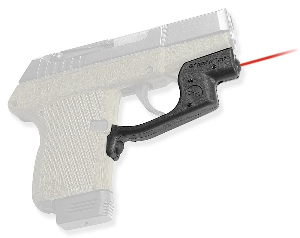 Crimson Trace 0120401 Laserguard Fits Kel-Tec P3AT/P32, Red Laser Black Polymer