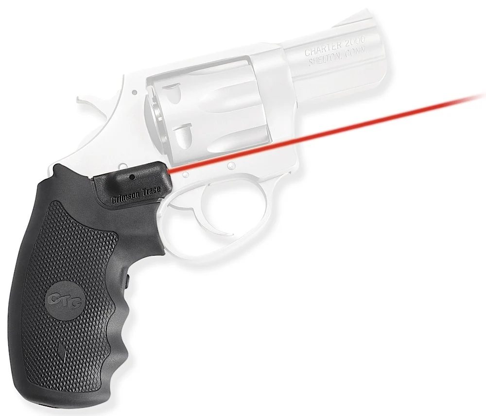 Crimson Trace 0122301 Lasergrips Fits Charter Arms Revolvers, Red