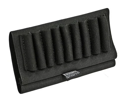 Blackhawk 74SH00BK Buttstock Shell Holder Black Nylon 9rd Rifle