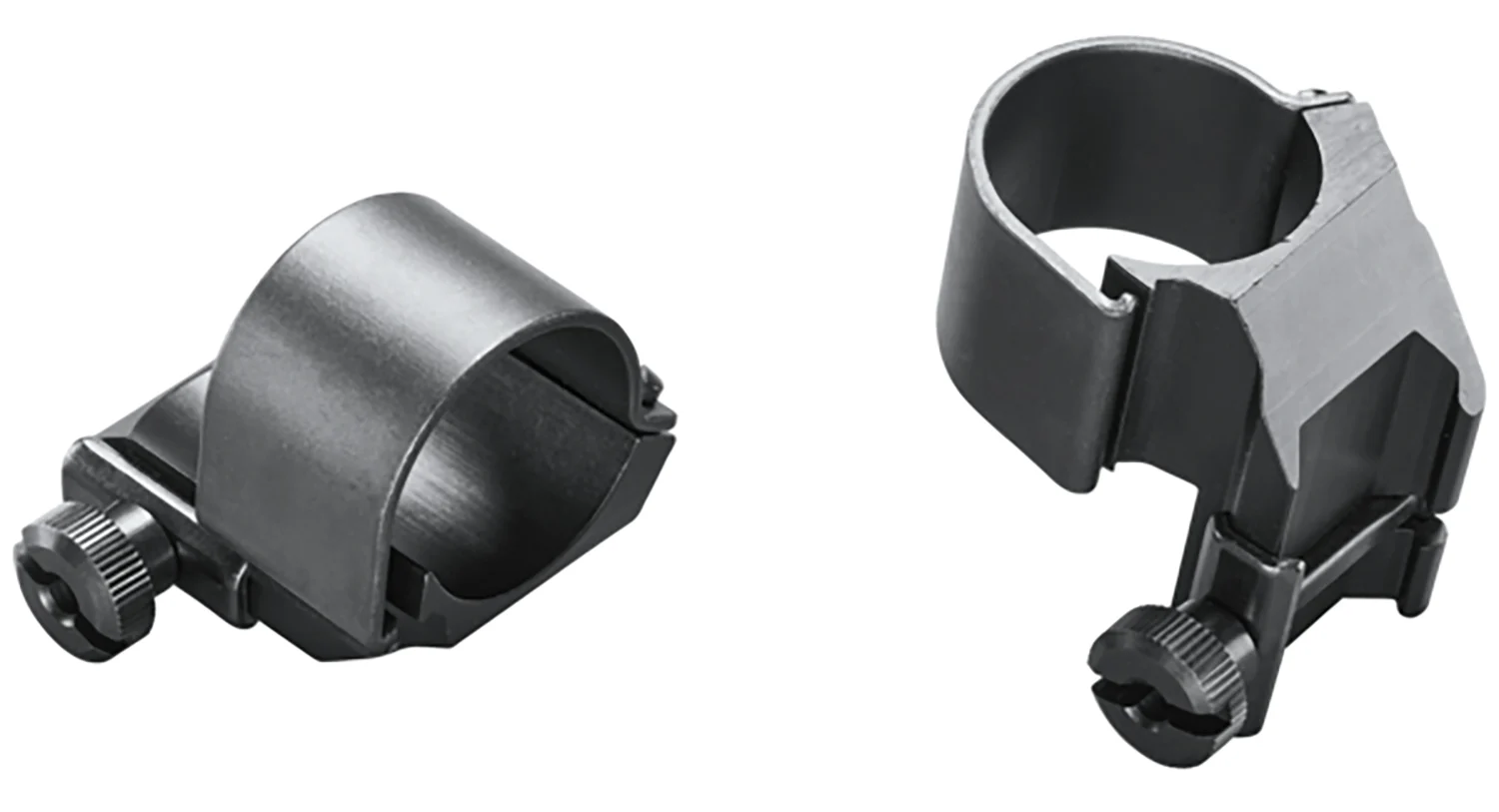 Weaver Mounts 49045 Detachable Top Mount Dual Extension Rings Matte Black 1" High