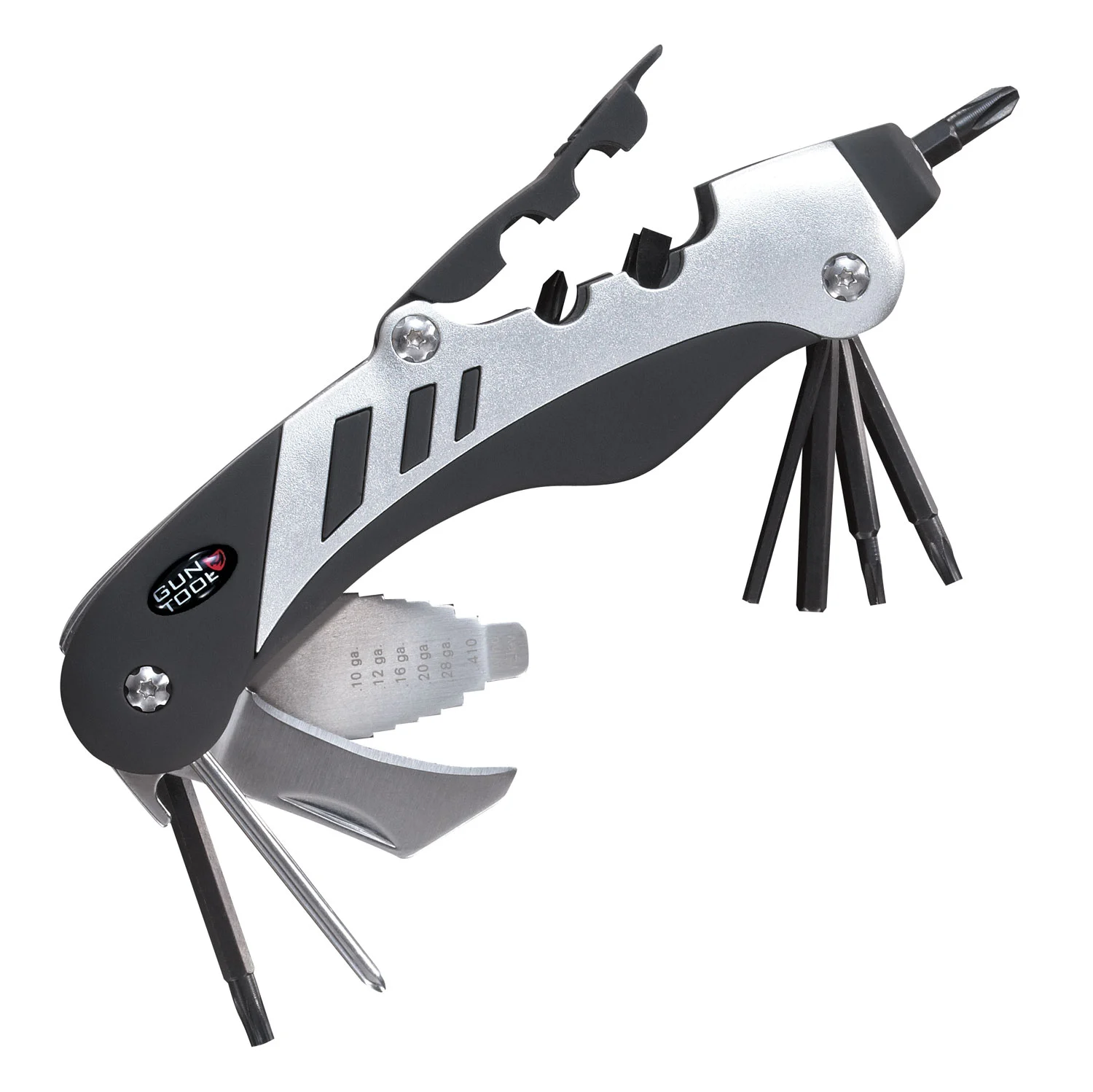 Real Avid AVGTCL211 Gun Tool Black/White Rubber Grip Coated Polymer Jackets Rifle/Shotgun