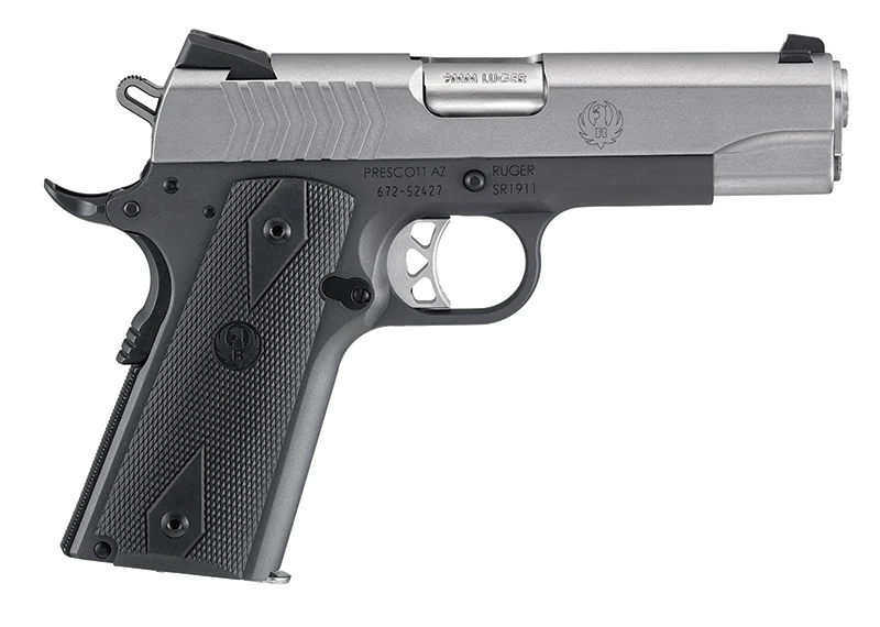 SR1911 Comm LW 9mm 4.25"G/S Novak 3-Dot