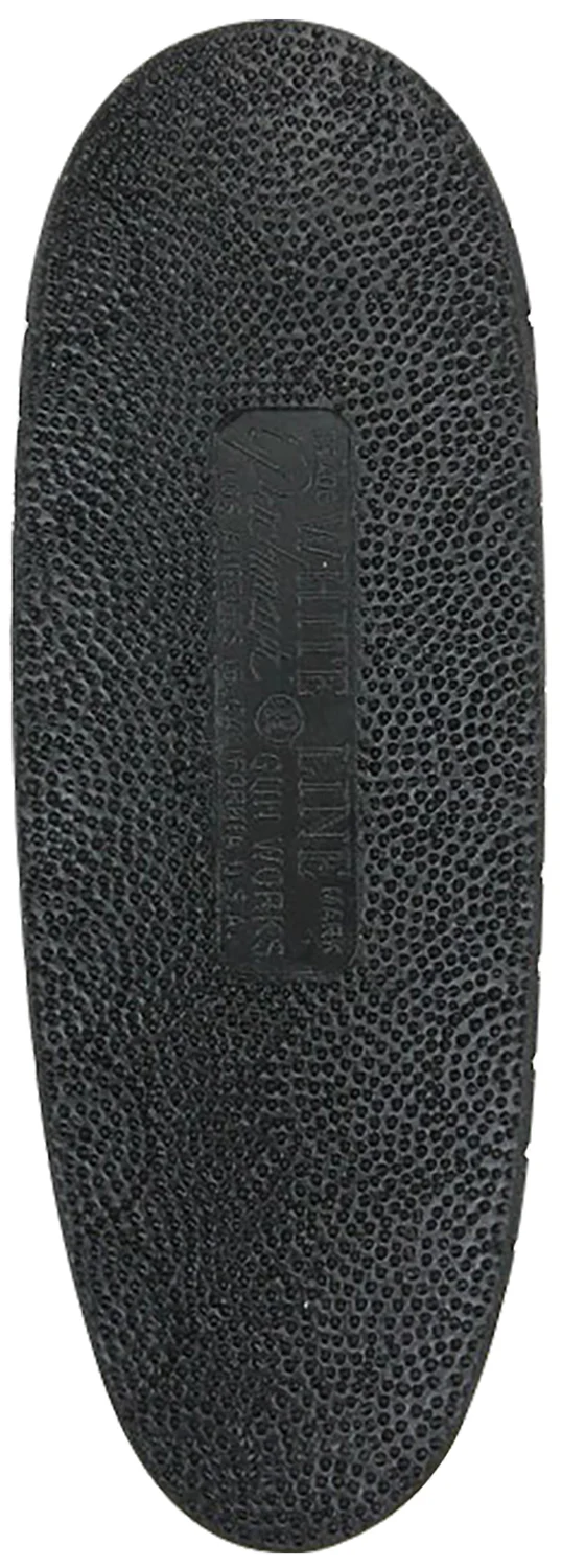 Pachmayr 00006 F325 Deluxe Black w/White Line Medium Rubber For Rifle/Shotgun