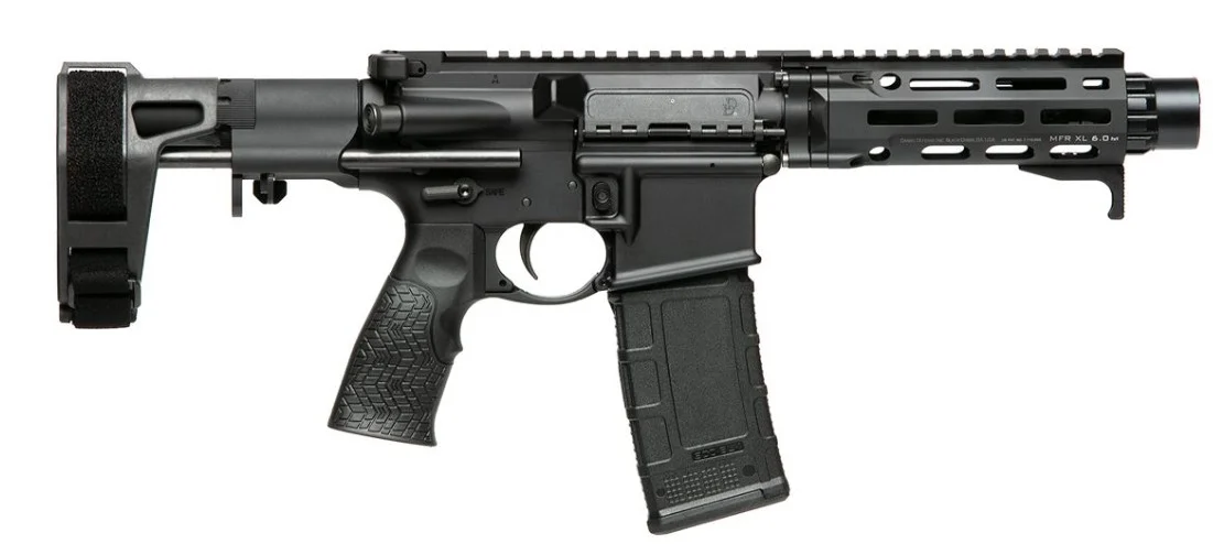 DDM4 PDW Pistol 300 BO 7" CQB Brc Black