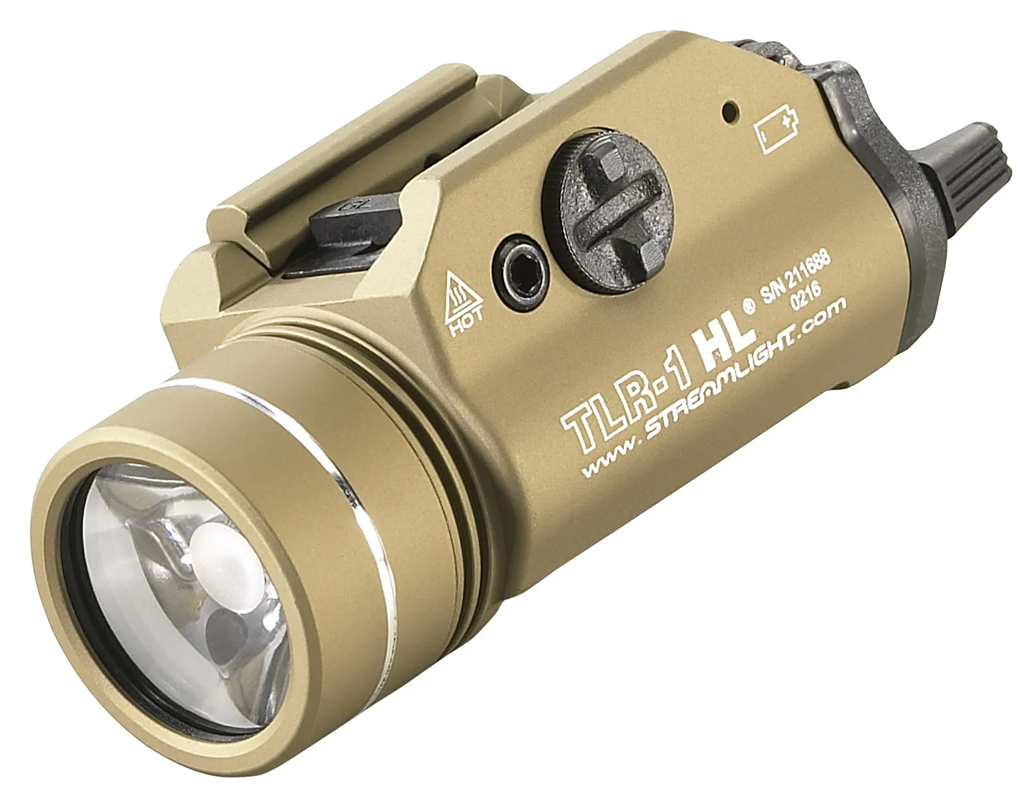 凪用 Streamlight 69266 TLR-1 HL Gun Light Flat Dark Earth 1,000 Lumens