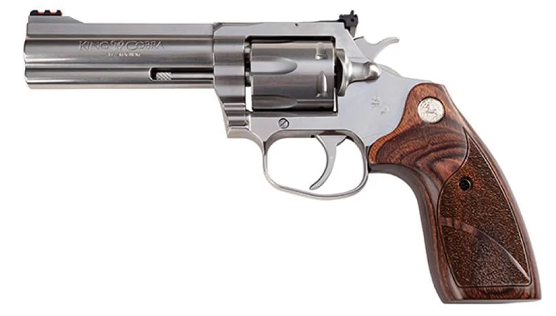 King Cobra Target 357Mag 4.25". SS Brush