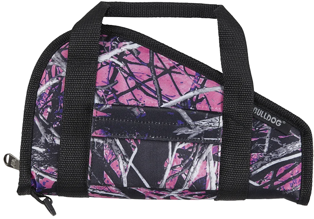 Bulldog BD600MDG Pistol Rug Small Muddy Girl Camo/Black Nylon Holds Handgun