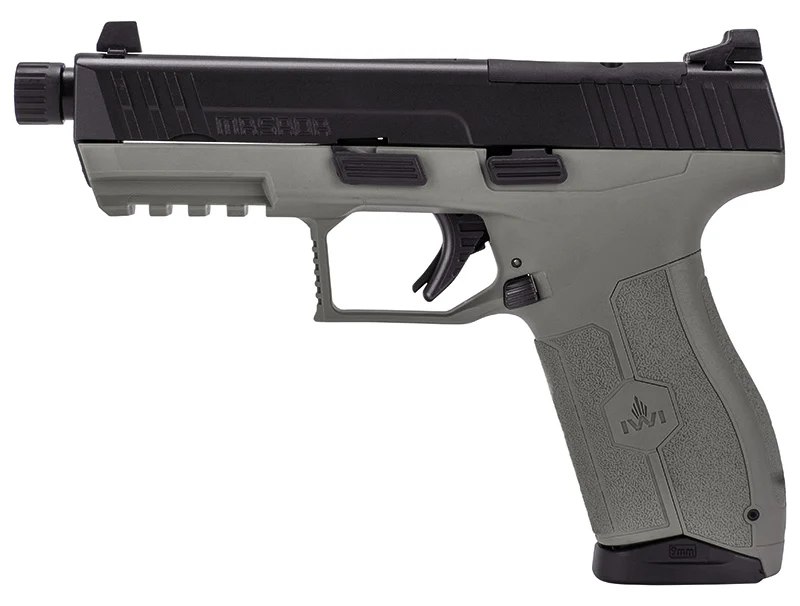 IWI MASADA OR 9MM 4.6" 3DOT TB OD 17RD