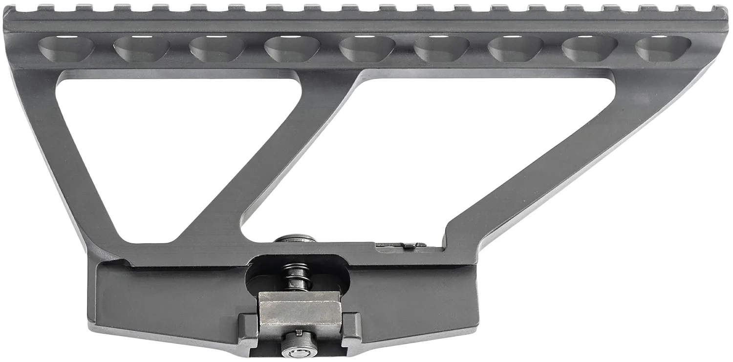 Arsenal SM13 Picatinny Scope Mount Black Anodized Aluminum, Fits AK-47 Picatinny Rail Mount