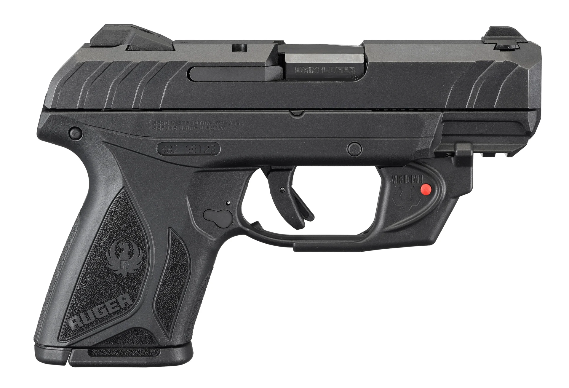 RUGER SECURITY9 CMPCT 9MM 10+1 LASER