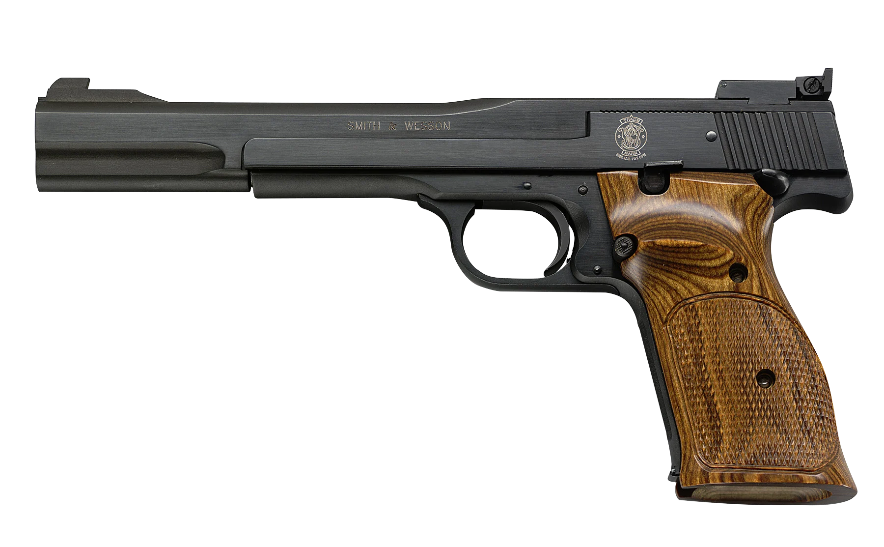 SMITH AND WESSON 41 22LR 10+1 BLUE/WOOD 7" AS