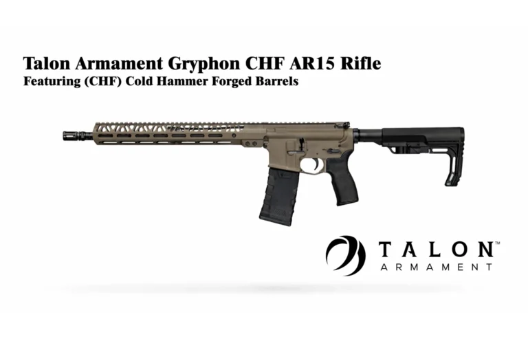Talon Gryphon CHF AR15, 5.56 NATO/.223 Rem, 16" 1:8 Cold Hammer Forged Barrel. D. Earth Cerakote, 15" M-Lok Rail, MFT Furniture