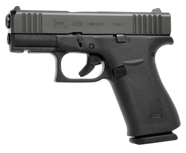 GLOCK G43X 9MM BLK 3.39" 10+1 FS FR