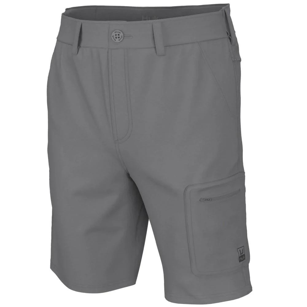 Huk Next Level 10.5" Shorts Overcast Grey L