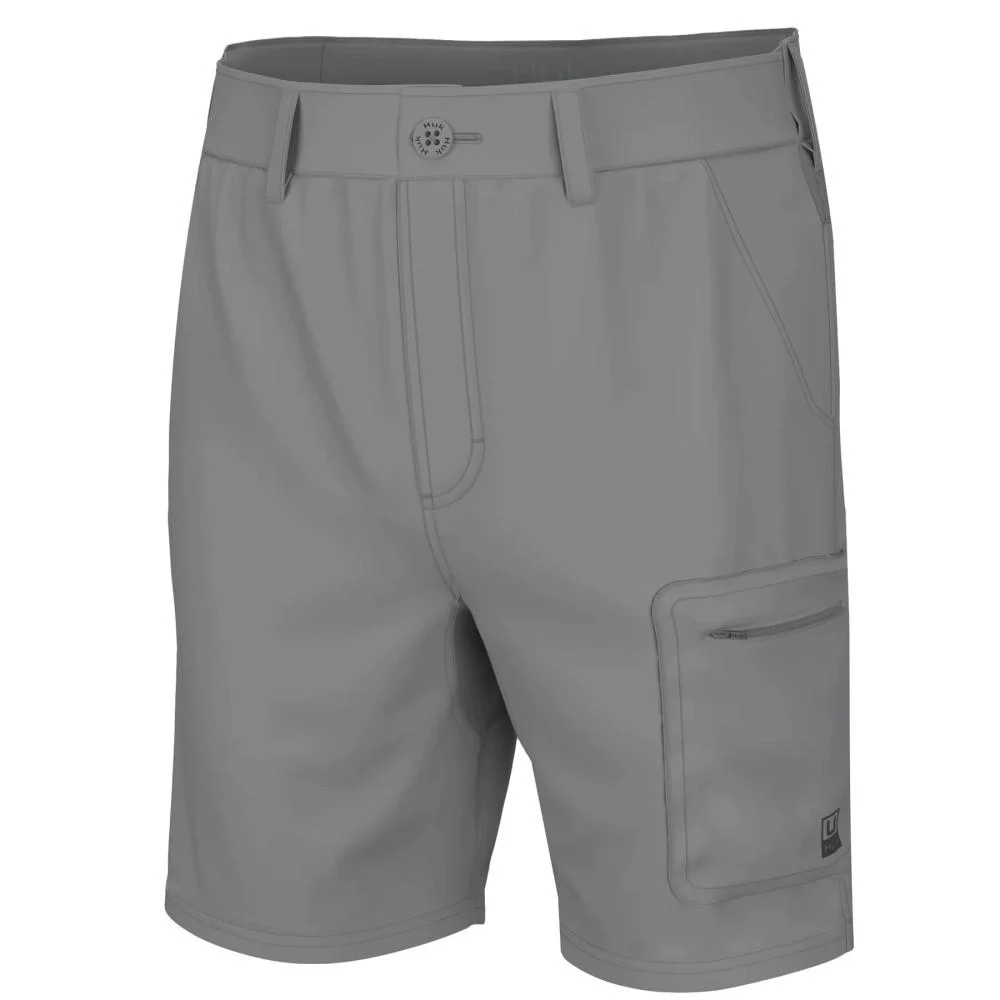 Huk Next Level 7" Shorts Overcast Grey S