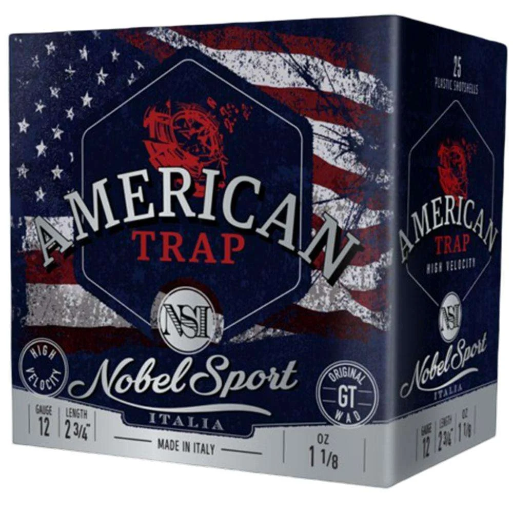 Noble NSI Target Nobel Speed Shotshell 12 ga 2-3/4" 1-1/8 oz 1300 fps #7.5 25/ct