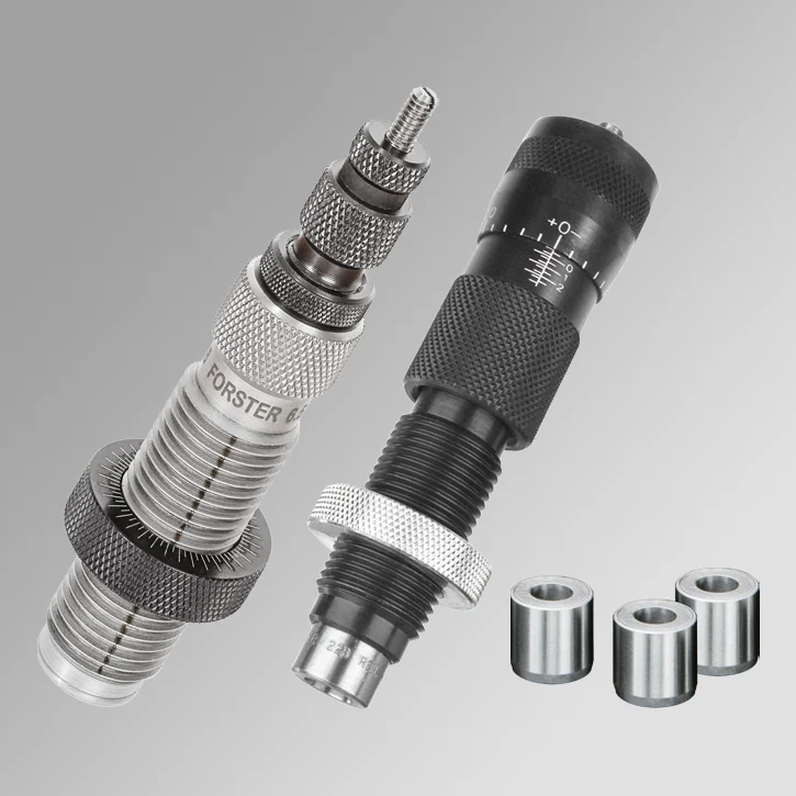 Forster Bushing Full Length Sizing Die Bench Rest Ultra Micrometer Seater Die 3 bushings (264 266 268) 6 Dasher