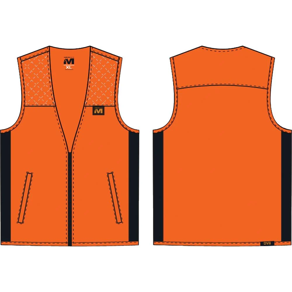 Muddy DV8 Lightweight Hunting Vest Blaze Orange XL - Governors Gun