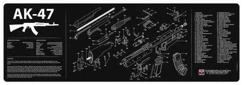 TekMat 12×36 Gun Cleaning Mat – AK47