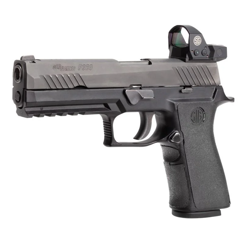 Hogue Wrapter Rubber Adhesive Grip for SIG SAUER P320 Full Size Models (X5 Grip Module) - Black