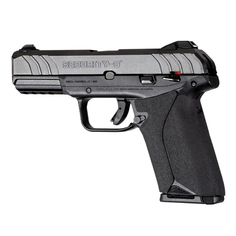 Hogue Wrapter Adhesive Grip Ruger Security-9 Standard Rubber Grain Texture Black