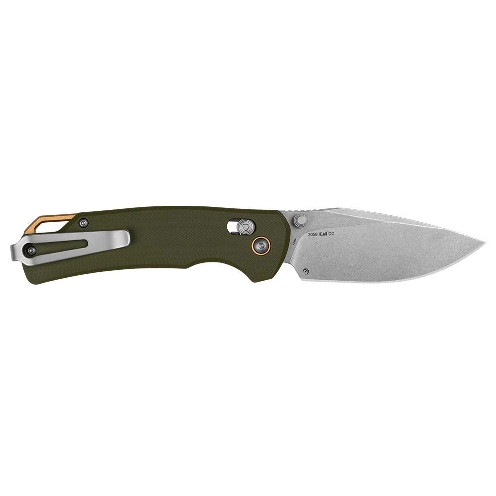 Kershaw Proximal Folding Knife 3-1/5" Drop Point Blade Olive
