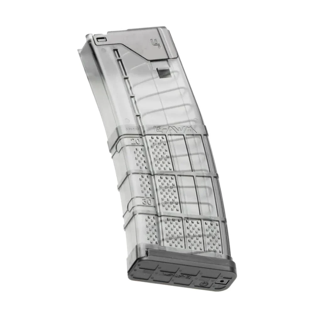 Lancer L5AWM Gen 2 Rifle Magazine Translucent Smoke .223/5.56 30/rd