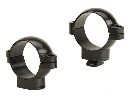 Leupold 2-Piece STD Windage Adjustable Steel Rings 1" Medium Gloss
