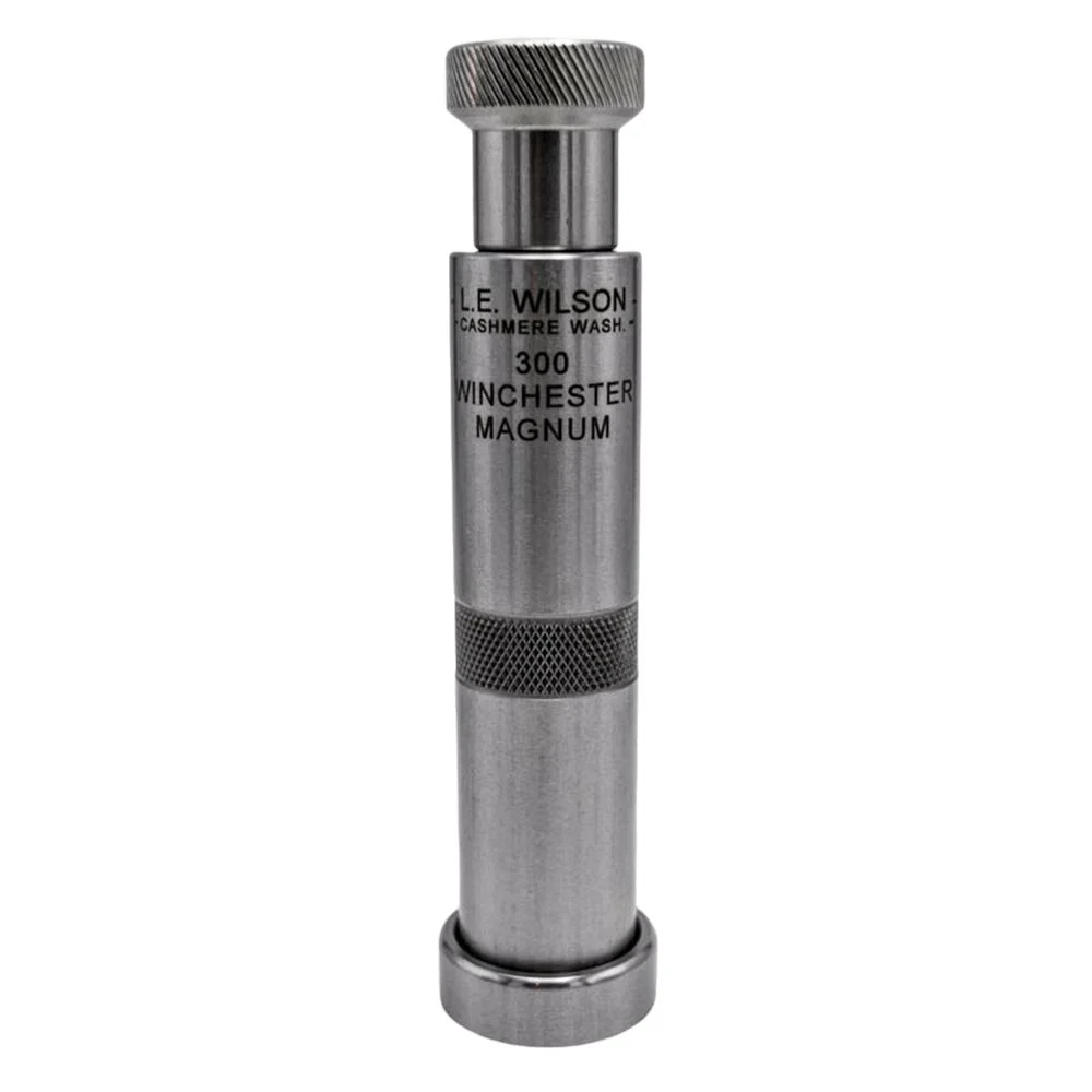 L.E. Wilson Stainless Steel Chamber Type Bullet Seater Die .300 Win Mag