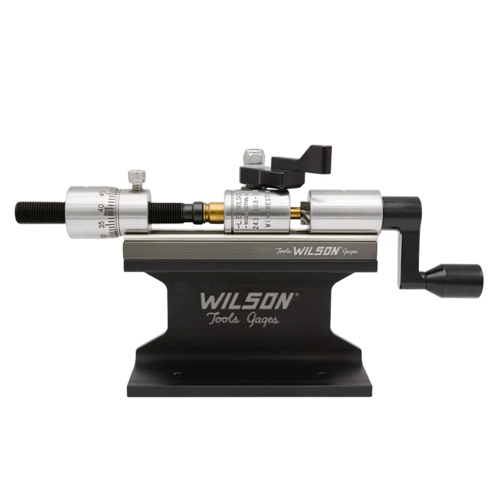 L.E. Wilson Case Trimmer Kit 17-45 w/ Micro Adj Kit includes Stand & Clamp/TiN Cutter