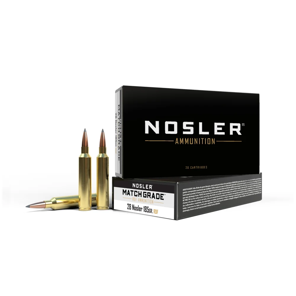 Nosler 28 Nosler 185gr OTM
