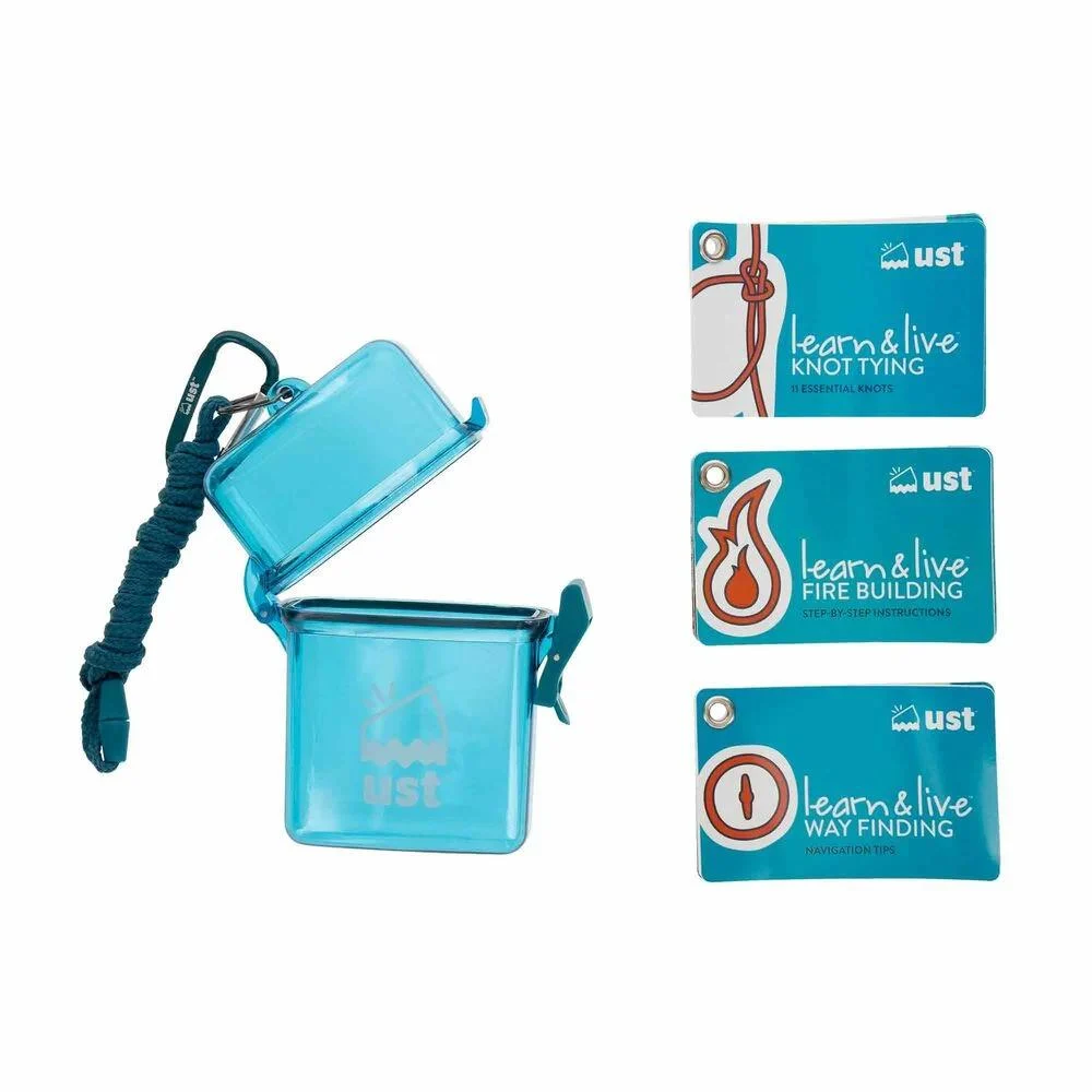 Ultimate Survival Learn & Live Outdoor Skills Card Set