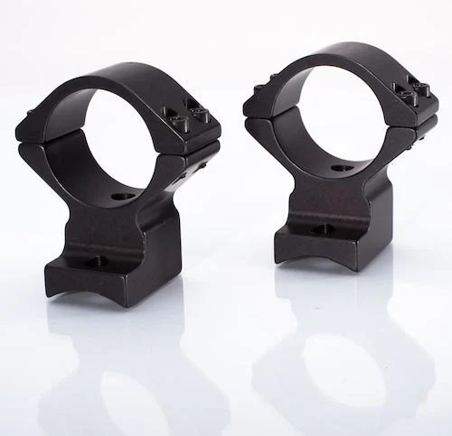 Talley 2-Piece Rings & Base Combo Savage Round Receiver Accutrigger- A17/A22/AXIS 8-40 Screw 30mm Med
