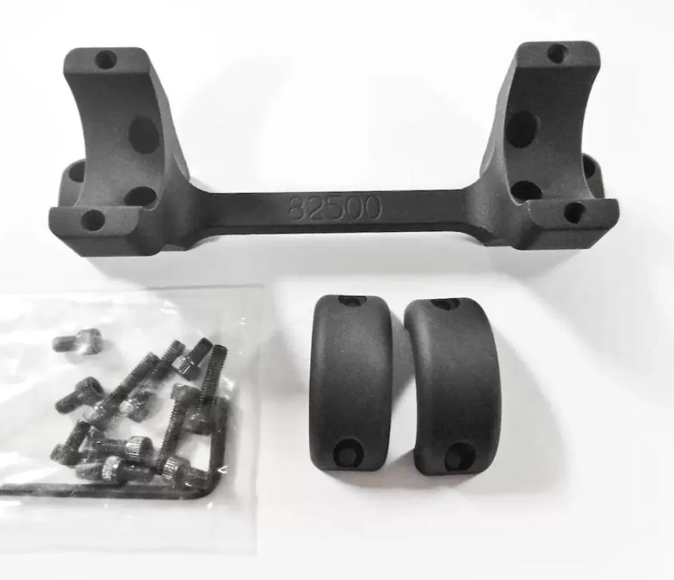 DNZ Game Reaper Browning Rifle Scope All Bar & L/R BLR Receiver Mount 30mm High - Black
