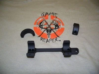 DNZ Game Reaper 1-Piece Scope Mount - Remington M7 1" Medium Black