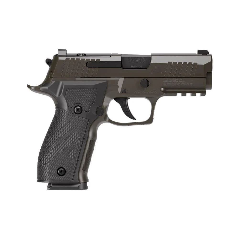 Sig Sauer P226 XCarry Legion Handgun 9mm Luger 18rd Magazines(3) 3.8" Barrel DA/SA Optic Ready Legion Grey Cerakote
