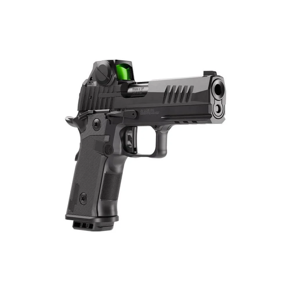 Sig Sauer P211-GT4 SAO Handgun 9mm Luger 21(2) &17(1)rd Magazines 4.2" Barrel Black Night Sights Romeo X Pro