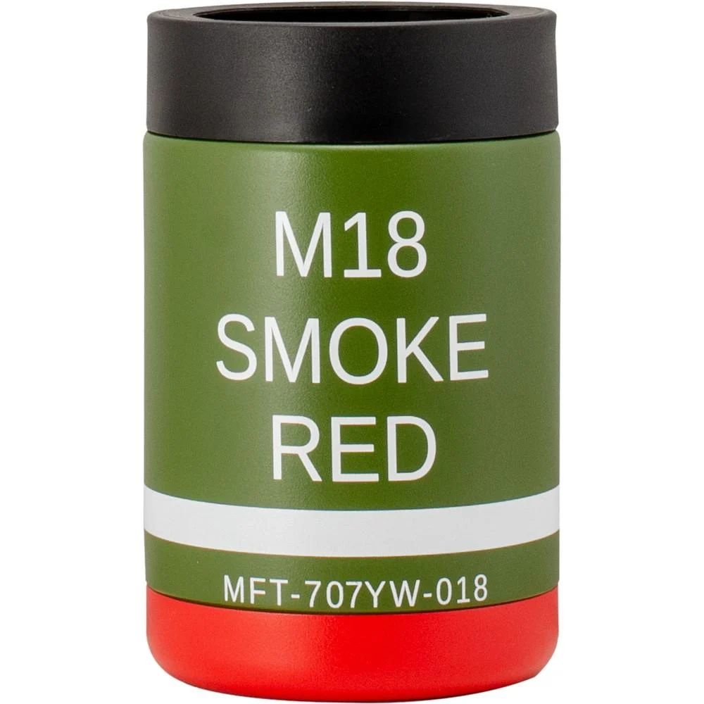 Mission First Tactical M18 Red Smoke Can Cooler 12 oz