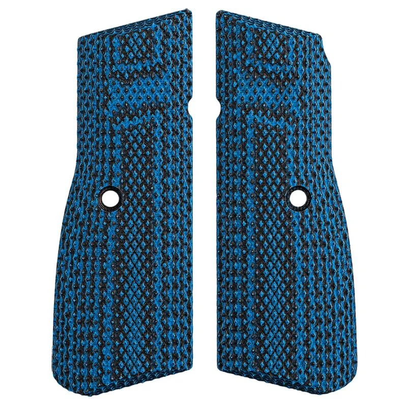 FN HIGH POWER G10 BLK/BLUE GRIPS