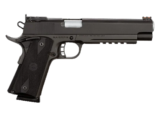 ROCK ISLAND M1911-A1 PRO MATCH 45ACP 6" BBL, PIC RAIL, 1-8RD MAG