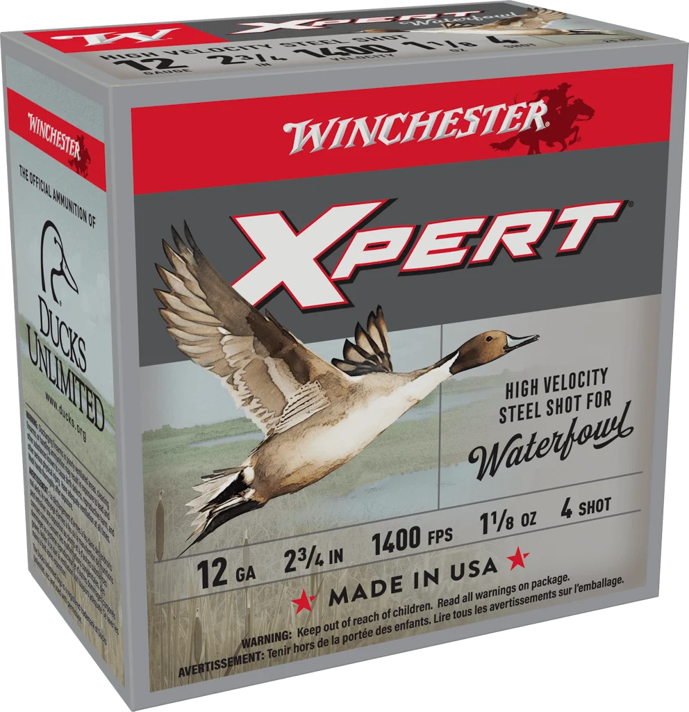 Winchester Super X Xpert Hv 12GA 2-3/4″ 1-1/8OZ #4 25RD Bx 250RD Case