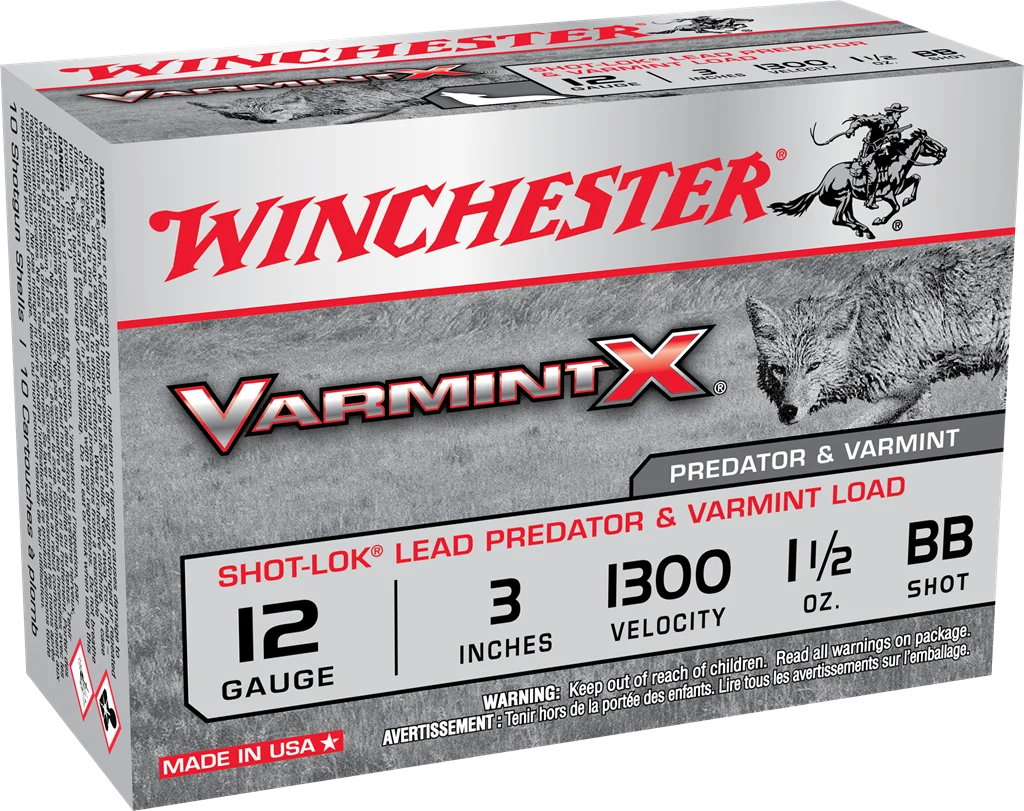 VARMINT X SHOT LOK 12GA 3" BB 1-1/2OZ